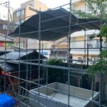 平等寺　十九社　改修工事